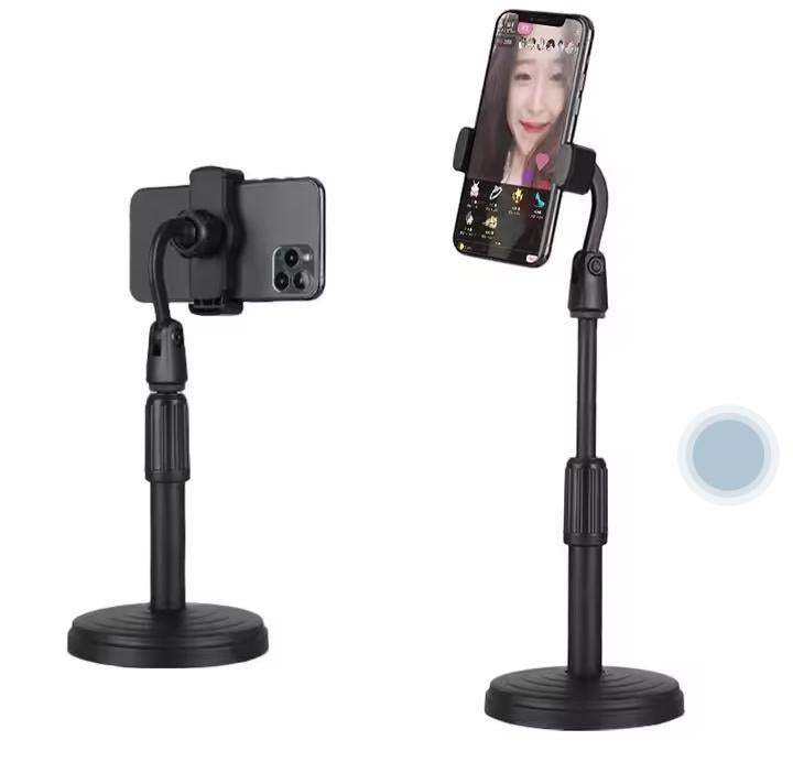 Adjustable portable tripod stand- 1 TCS black plastic holder