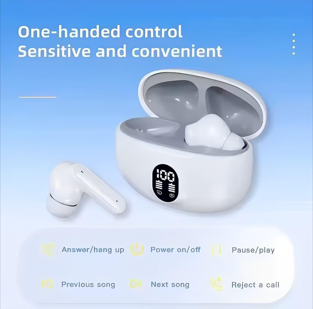 TWS In Ear Stereo Gaming Earbuds with Display and Bluetooth