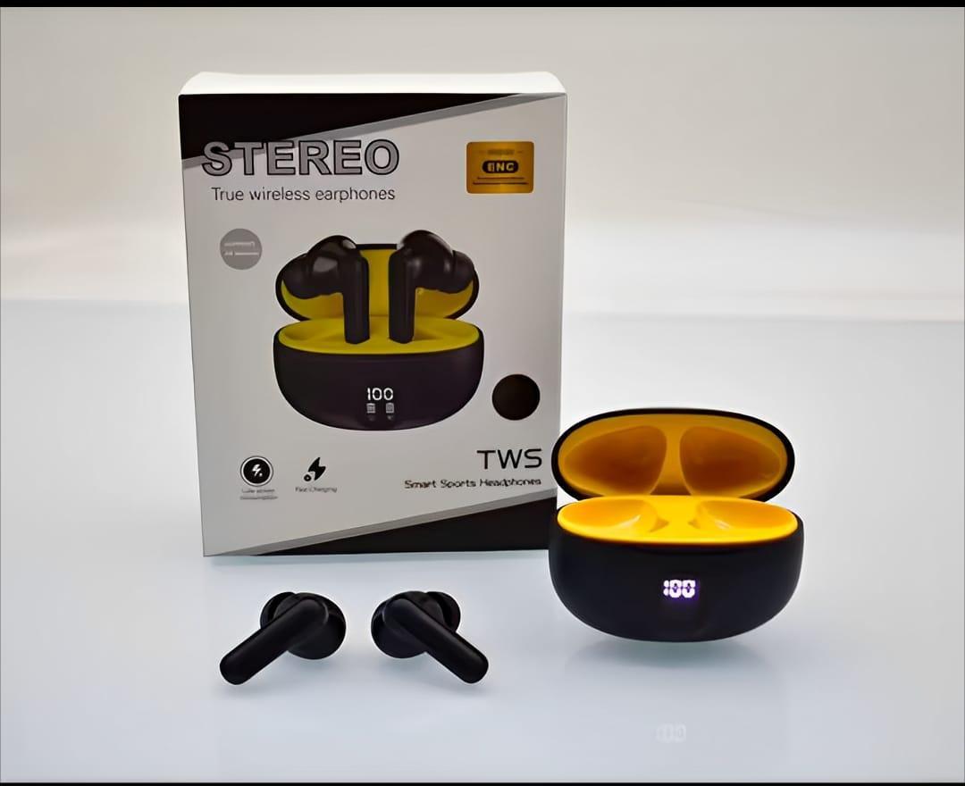 TWS In Ear Stereo Gaming Earbuds with Display and Bluetooth
