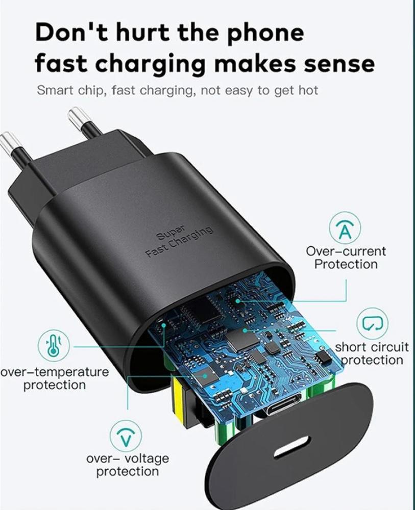 25W PD Adapter With Cable